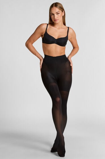 Hunkemöller Strømpebukser 40 Denier Total Lift & Shape sort