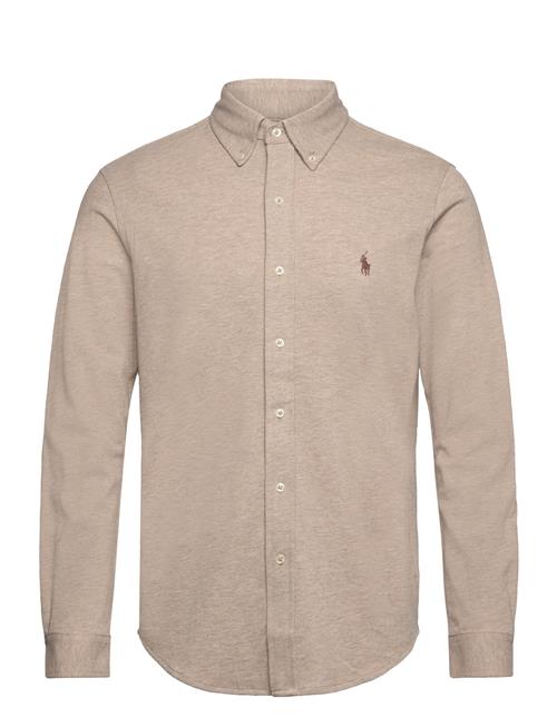 Featherweight Mesh-Lsl-Knt Polo Ralph Lauren Beige