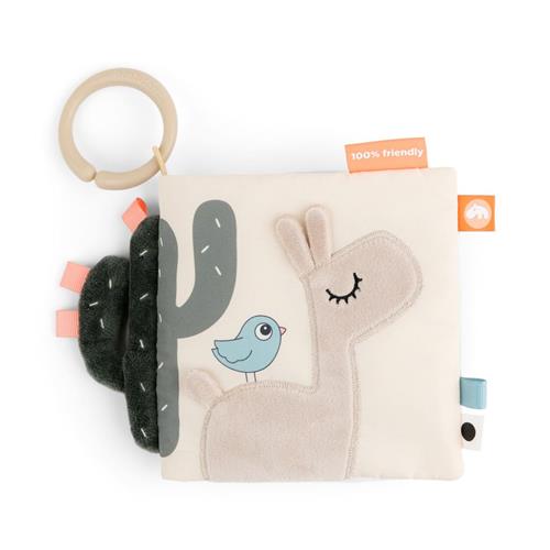 Done by Deer Lalee Blød Aktivitetsbog Sand Sand-OS  Beige  One Size  unisex