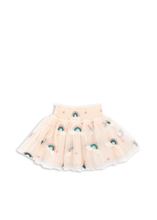 Konges Sløjd Tullie Smock-nederdel Rainbow Glitter  Rainbow Glitter 18 months  Lyserød  18 måneder  kvinde