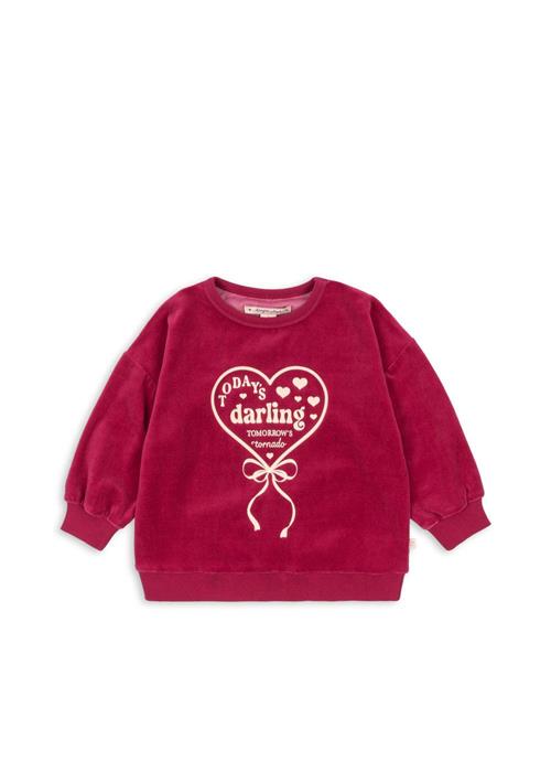 Konges Sløjd Velou Bluse Sangria  Sangria 12 months  Lyserød  12 måneder  kvinde