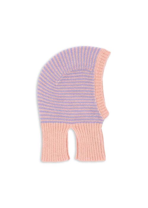 Konges Sløjd Berle Strikket Balaclava Purple Pink Dolphin  Purple/Pink Dolphin 2-4 Y  Lilla  2-4 år  kvinde