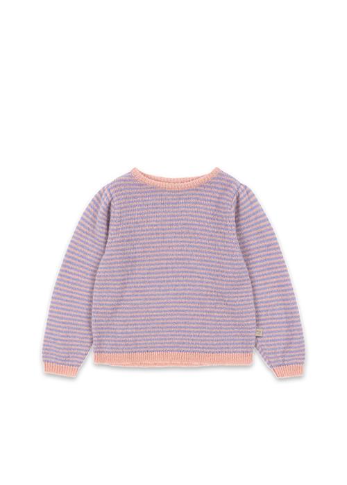 Konges Sløjd Berle Puff-strikket Sweater Purple Pink Dolphin  Purple/Pink Dolphin 4 Y  Lilla  4 år  kvinde