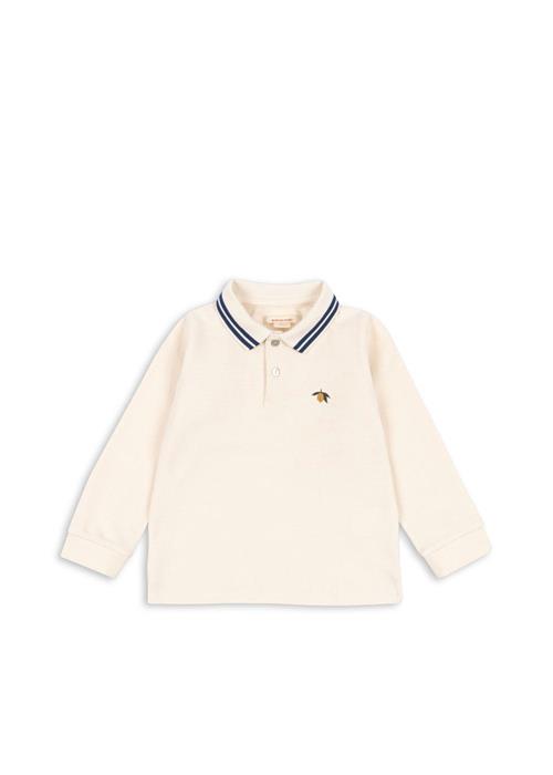 Konges Sløjd GOTS Florian Polo Med Lange Ærmer Antique White  Antique White 2 Y  Hvid  2 år  mand