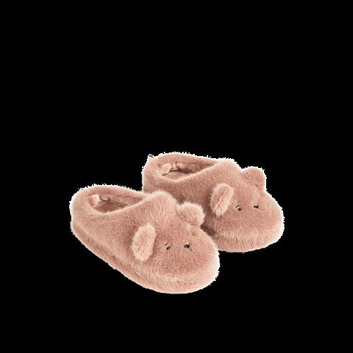 Liewood Aviaja Bjørnetøfler Pale Tuscany  Bear Slippers-32-33 EU  Brun  32-33 EU  unisex