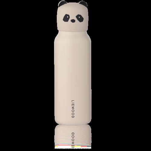 Liewood Falk Vandflaske Med Pandalåg 350 Ml Sandy  Water Bottle w  Panda Lid 350 ml-OS  Brun  One Size  unisex