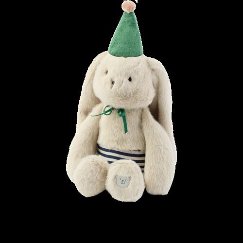 Liewood Bertrand Bamse Mist / Blue Stripe Mix  Teddy Bear-OS  Blå  One Size  kvinde