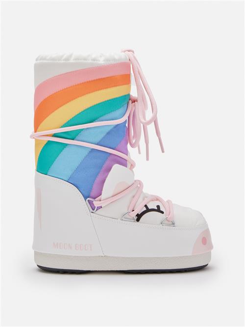 Moon Boot Mb Icon Unicorn Snestøvler White/multicolor  White/Multicolor-27-30 EU  Hvid  27-30 EU  kvinde