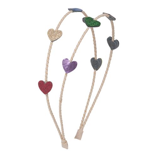 Mimi & Lula Jazzy Heart Dancing Queen Double Alice Band Green  Green-3-8 Y  Grøn  3-8 år  kvinde