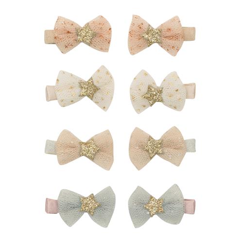Mimi & Lula Mini Tutu Bow Enchanted 8 Hårklemmer Pink  Pink-3-8 Y  Lyserød  3-8 år  kvinde
