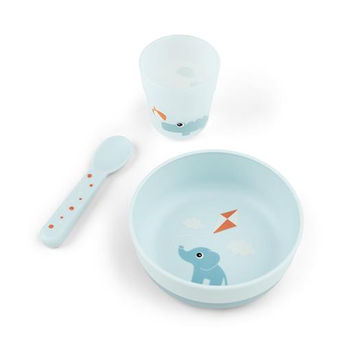 Done by Deer Playground Måltidssæt Blue  Blue-OS  Blå  One Size  unisex