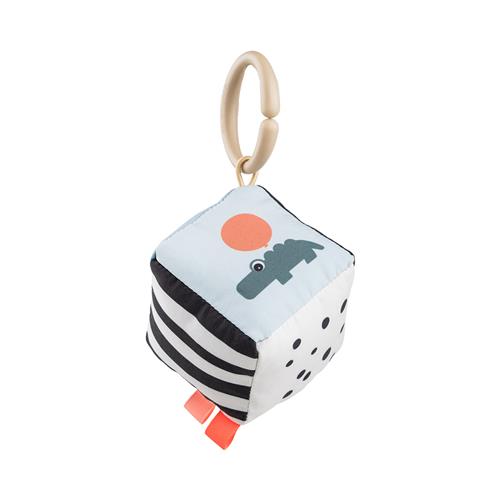 Done by Deer Happy Clouds Kontrast Baby Cube Colour Mix  Colour mix-OS  Blå  One Size  unisex