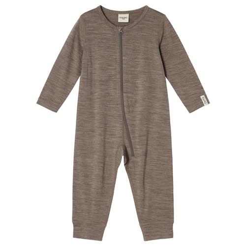 Kuling Canberra Jakkesæt I Uld Light Brown Melange  98/104 cm Wool Brun  98/104 cm  unisex