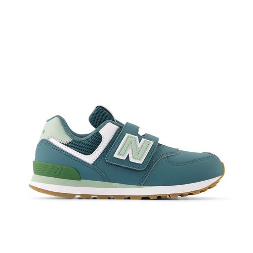 New Balance 574 Kids NEW-B Hook & Loop Sneakers New Spruce  New Spruce 34.5 EU    34.5 EU  mand