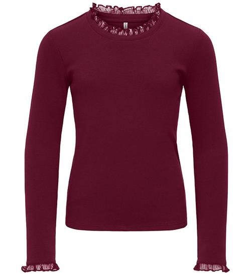 Kids Only Bluse - Rib - KogLeslie - Cabernet