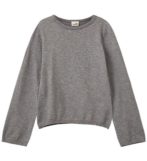 Sofie Schnoor Bluse - Uld - Strik - Vivosy - Gråmeleret