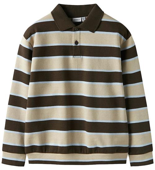 Name It Polobluse - NkmRomeo - Delicioso/Island Fossil/Kentucky