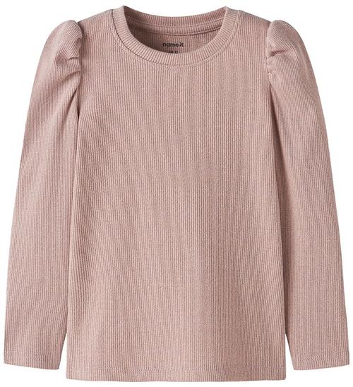 Name It Bluse - Rib - NmfSiclo - Glitter - Keepsake Lilac