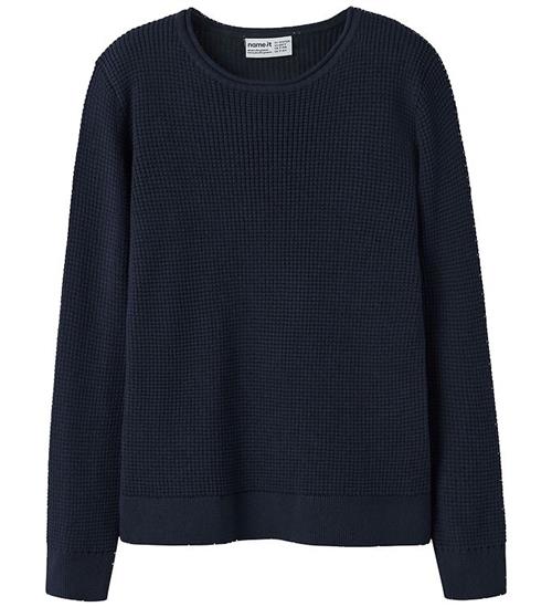 Name It Bluse - Strik - Rib - NkmViklas - Navy Blazer