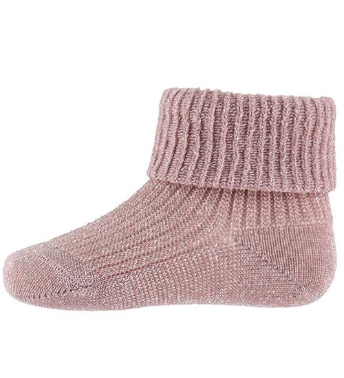 MP Strømper - Uld - Iris - Glitter - Woodrose