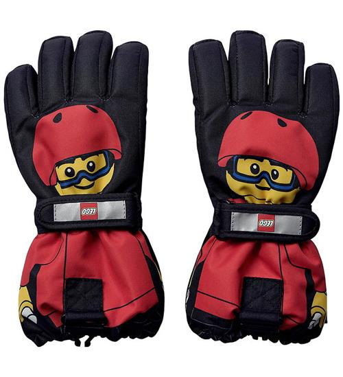 LEGOÂ® Wear Handsker - LWAgan 811 - Sort/Rød