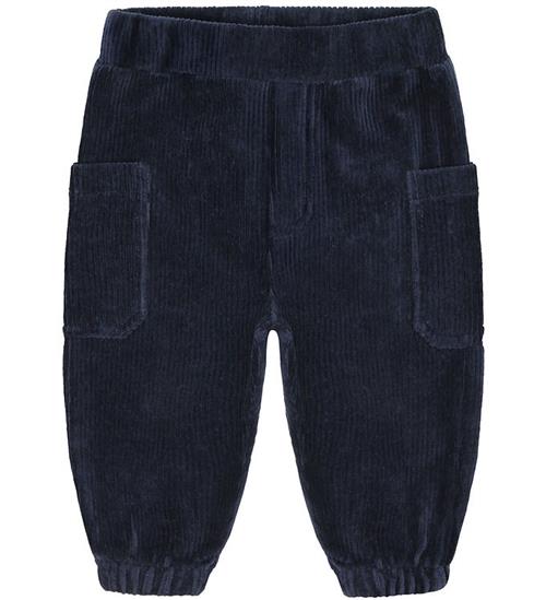 Hust and Claire Fløjlsbukser - Velour - HCGus - More Navy