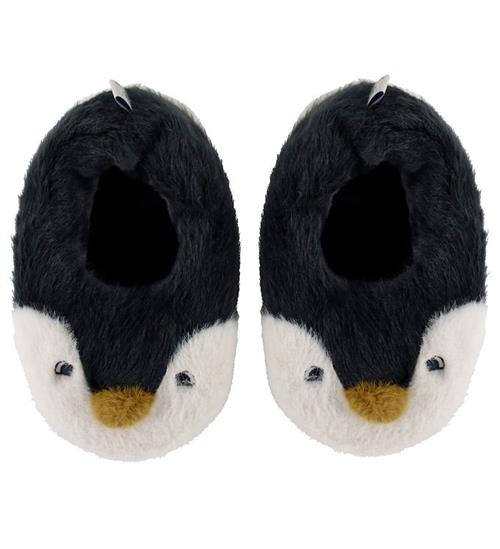Liewood Hjemmesko - Aviaja Penguin - Sandy/Dark Grey