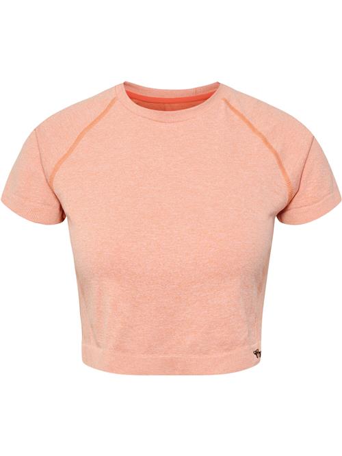 Hummel Funktionsbluse  orange / abrikos / sort