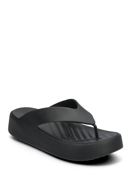 Se Getaway Platform Flip Crocs Black ved Booztlet