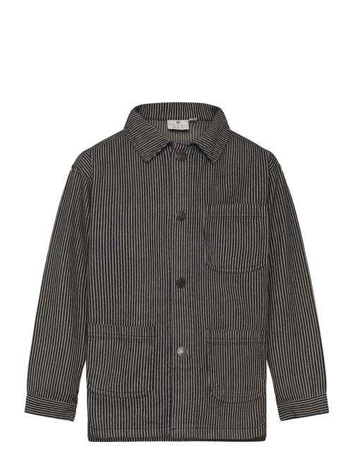 Tnlondon Uni Denim Overshirt The New Navy
