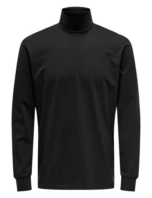 Onsarbor Reg Roll Neck ONLY & SONS Black