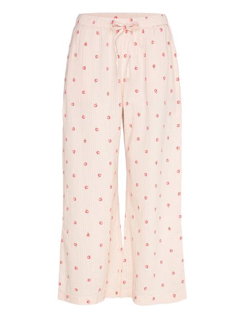 Pyjamasbyxor I Bäckebölja Lindex Pink