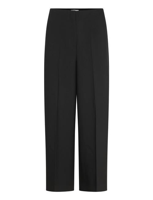 Slcorinne Wide Cropped Pants Soaked In Luxury Black