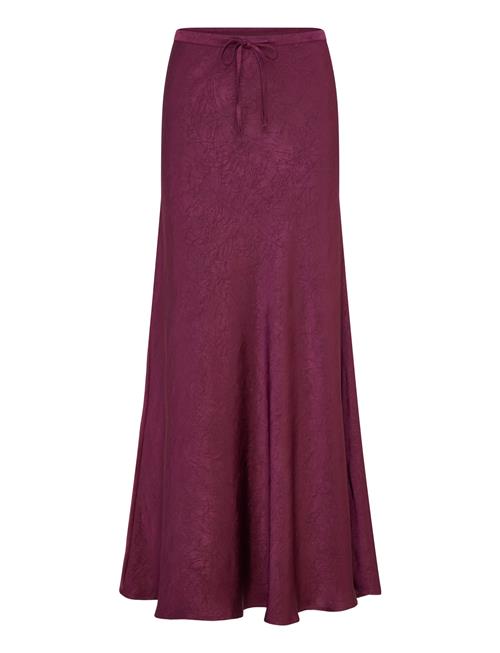 Emily Skirt A-View Burgundy