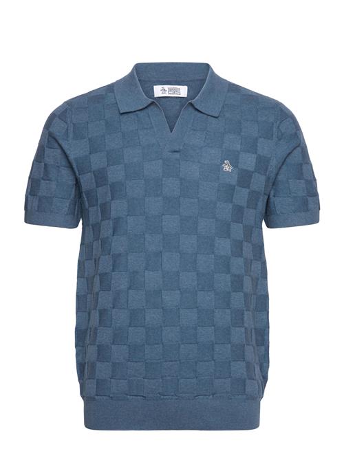 Cttn Jqrd Swtr Polo Original Penguin Blue