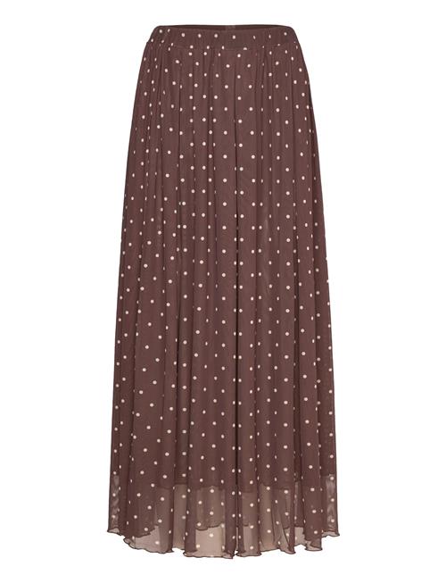 Srroselyn Midi Skirt Soft Rebels Brown
