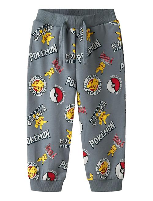 Nmmsilo Pokemon Nreg Sweat Pants Bru Sky Name It Grey
