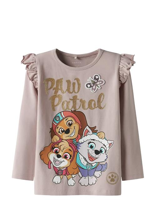 Nmfsabine Paw Ls Top Box Cplg Name It Purple