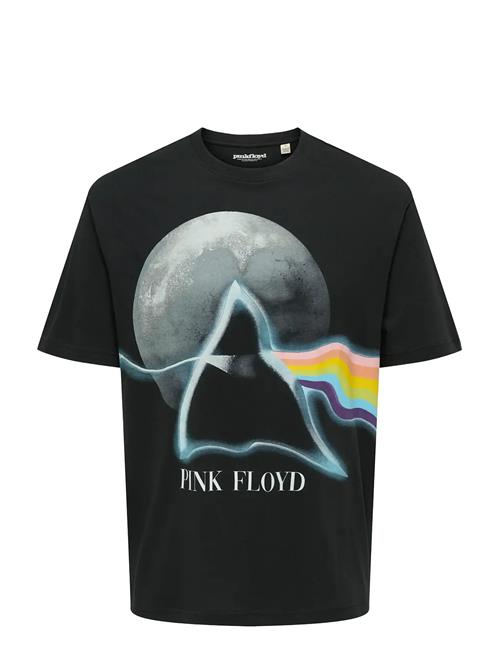 Onspink Floyd Rlx Ss Lic Tee ONLY & SONS Black