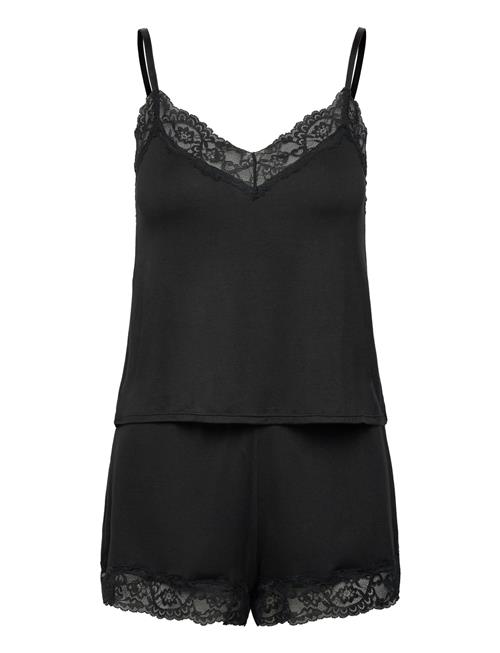 Pj Cami Jersey Lace Nana Hunkemöller Black