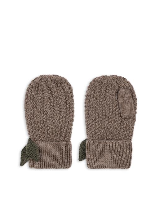 Konges Sløjd Fruity Mittens Bunny Brown Melange Fruity Mittens Bunny Brown Melange 2-4Y  Brun  2-4 år  unisex