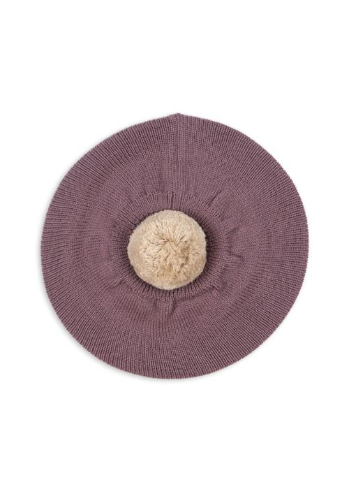 Konges Sløjd Louli Beret Hortensia Louli Beret Hortensia 5-8Y  Lilla  5-8 år  kvinde