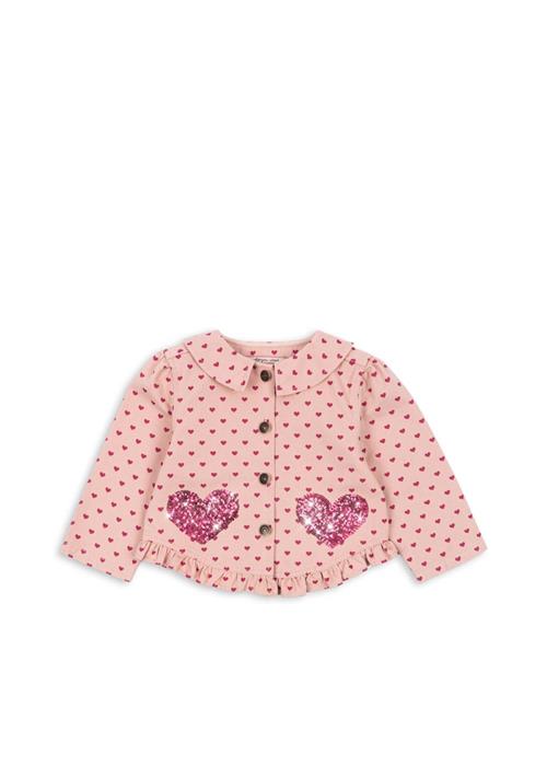 Konges Sløjd Nola Sequin Shirt Jacket Gots Berry Coeur Berry Coeur 3 Y  Lyserød  3 år  kvinde