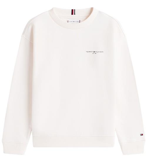 Tommy Hilfiger Sweatshirt - Mini Corp - Ancient Whitewhite