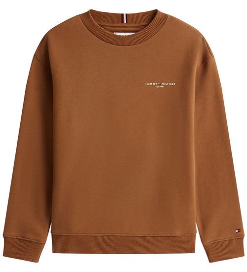 Tommy Hilfiger Sweatshirt - Mini Corp - Pecan Nutbrown
