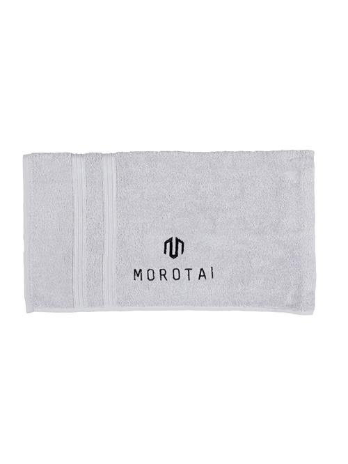 MOROTAI Håndklæde  grå / sort