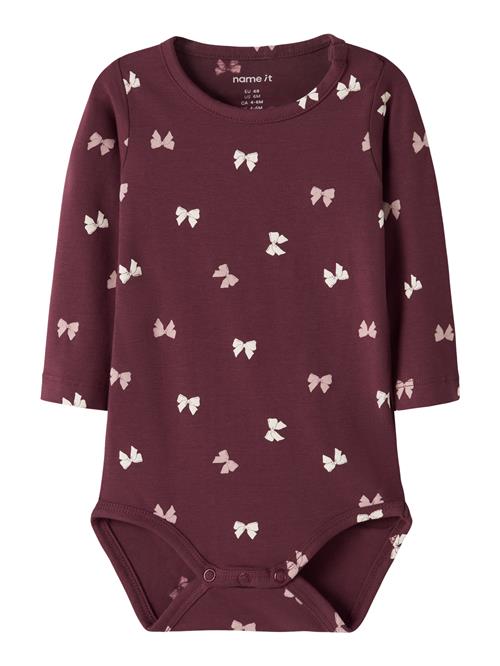 NAME IT Body Vandora Burgundy Bow