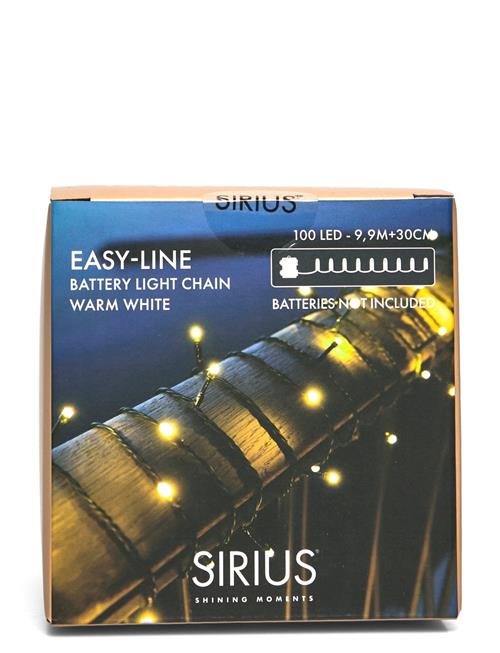 Easy-Line Batterylight 100 Led Sirius Home Black
