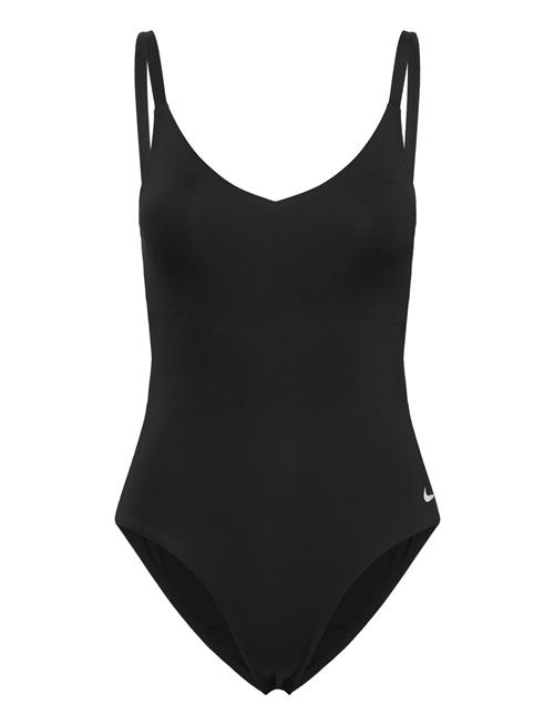 Nike Essential V Neck Piece NIKE SWIM Black