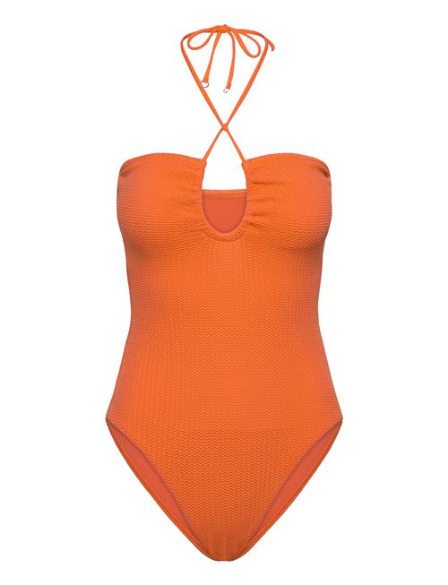 Se Seadive Bandeau Piece Seafolly Orange ved Booztlet